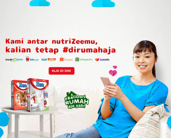 Beli Susu Zee Cukup dari Rumah  aja  Zee